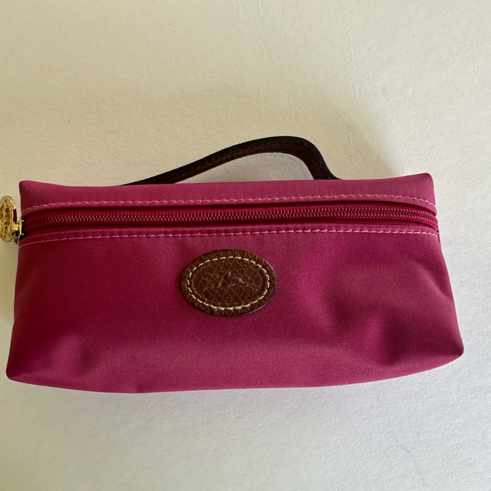 Longchamp Le Pliage cosmetic bag Small in Pink